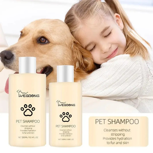 Pet Shampoo Cat Dog Hair Softening Shower Gel Anti Mite Moisturizing Itchy Cleans Hair Remove Dirt Odor Pet Products
