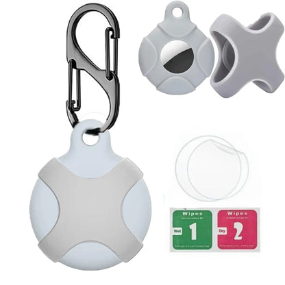 8/4/2 Pack AirTag Keychain Case – Waterproof Dog & Cat Holder