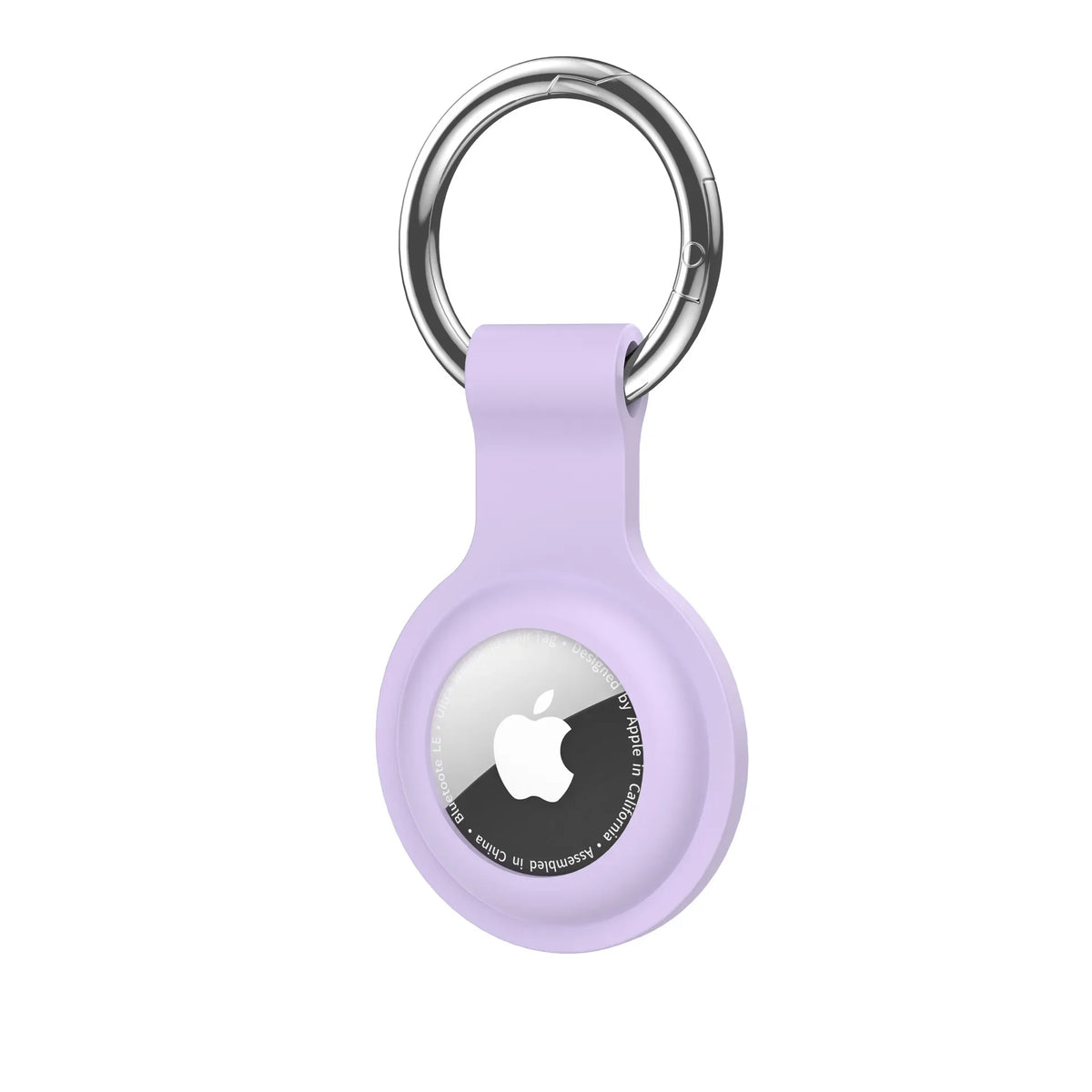 Waterproof Silicone AirTag Case with Keychain for Pets & Keys