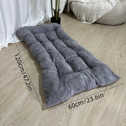 Extra Large Plush Dog Bed – Thick Soft Reversible Pet Mat