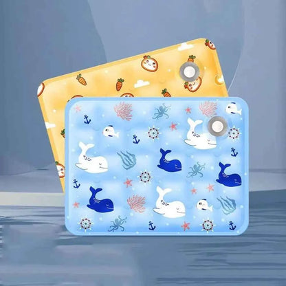 Cool Pet Cooling Mat Self Added Water Portable Dog Cat Sleeping Pad Moisture-proof Ice Gel Dog Cold Bed Mat For Small Big Dogs