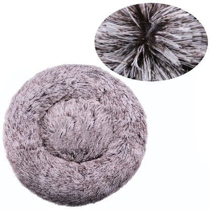 Soft Plush Pet Bed – Cozy Washable Bed for Dogs & Cats