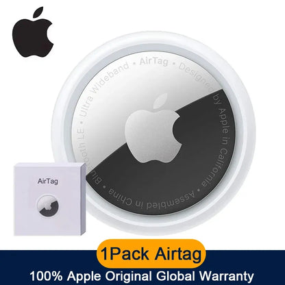 Apple AirTag 1-Pack / 4-Pack – Genuine Bluetooth Item Tracker for Pets, Keys & Personal Belongings