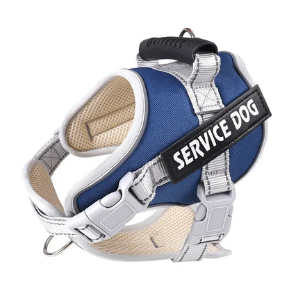 Reflective Custom Dog Harness – Add Pet Name & Phone Number