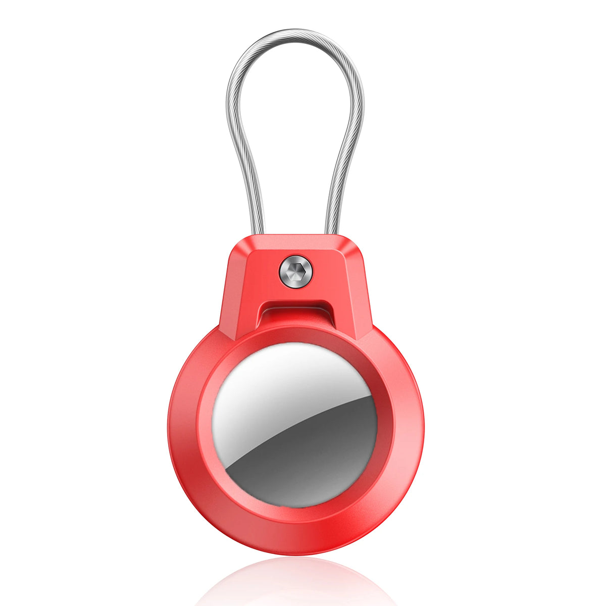 GITFOS AirTag Holder with Keychain for Luggage, Pets & Keys