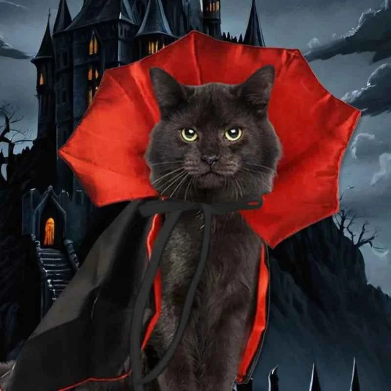 Bat Wing Vampire Cape for Dogs & Cats