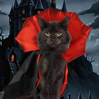 Bat Wing Vampire Cape for Dogs & Cats