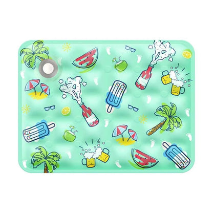 Cool Pet Cooling Mat Self Added Water Portable Dog Cat Sleeping Pad Moisture-proof Ice Gel Dog Cold Bed Mat For Small Big Dogs