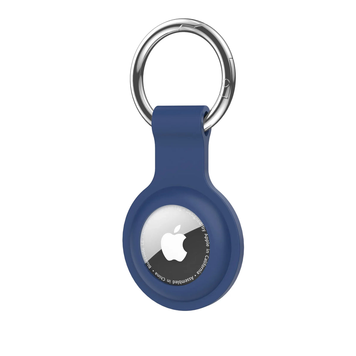 Waterproof Silicone AirTag Case with Keychain for Pets & Keys