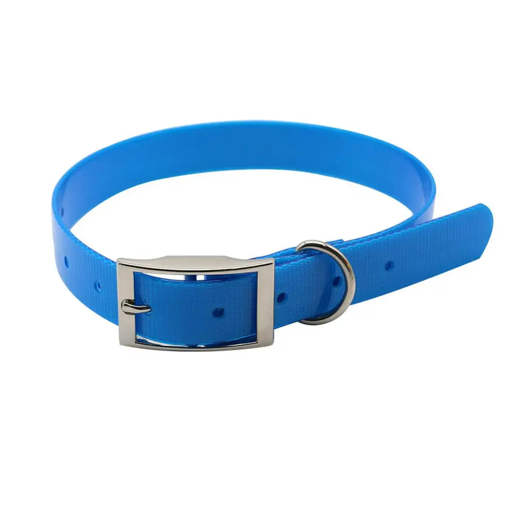 JanPet Fashion TPU Dog Pet Collars High quality waterproof deodorant Resistant dirt Easy clean collars 10 Colors Pet Products