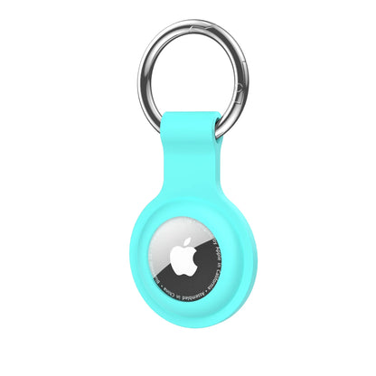 Waterproof Silicone AirTag Case with Keychain for Pets & Keys