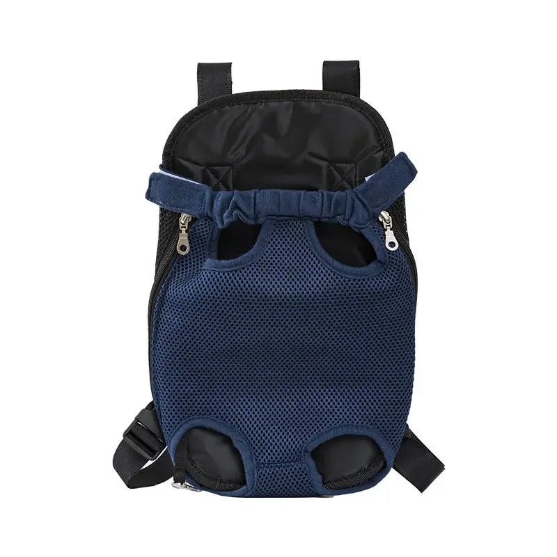 Pet Carrier Backpack for Small Pets - Breathable Double Shoulder Mesh Travel Bag