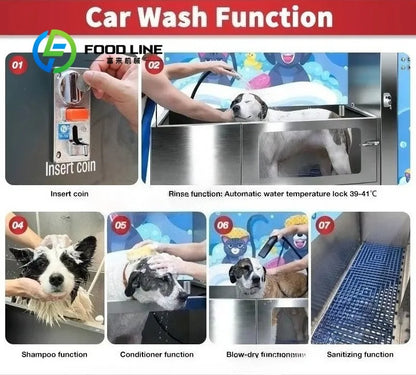 Fully Automatic Dog Washing Machine Customizable Commercial Pet Grooming Equipment Export Quality