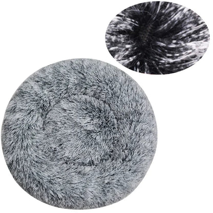 Soft Plush Pet Bed – Cozy Washable Bed for Dogs & Cats