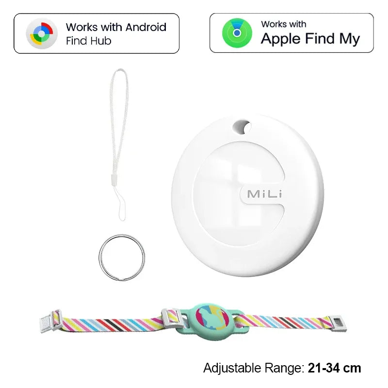 Smart Bluetooth Tracker – Apple Find My & Google Find Hub Compatible