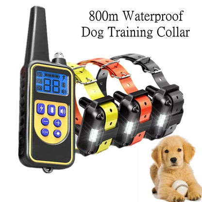 Waterproof Dog Training Collar – Adjustable Electric Training Collar for Dogs