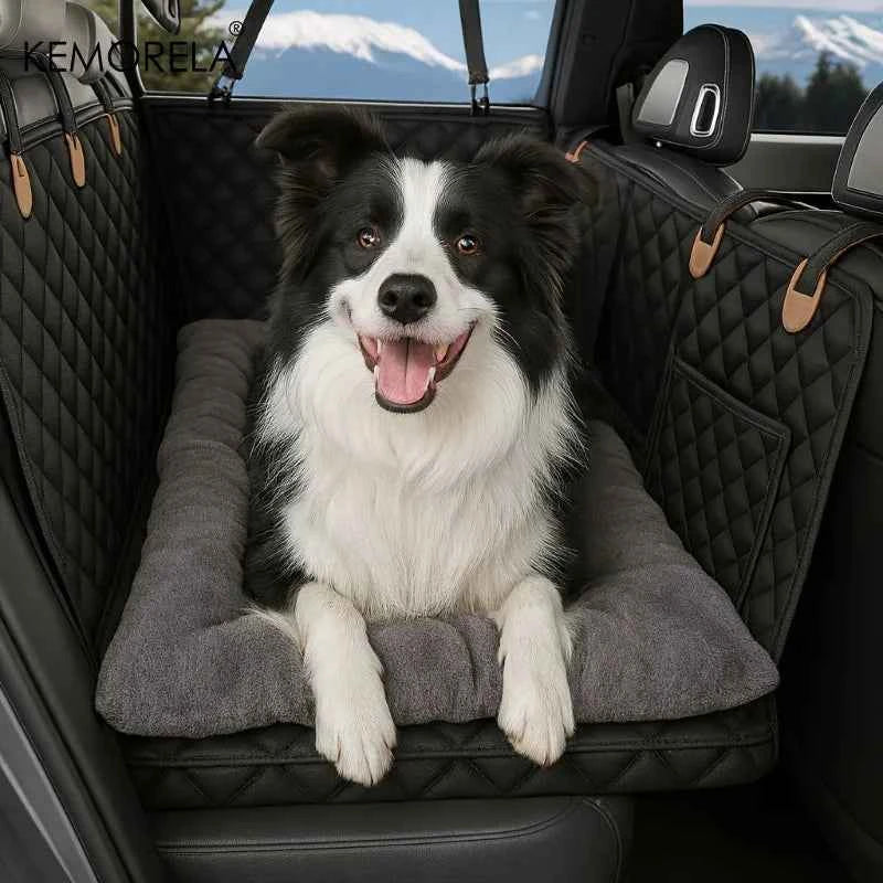 Winter Dog Car Seat Mat with Thick Non‑Slip Bottom for SUVs, Sedans & Trucks
