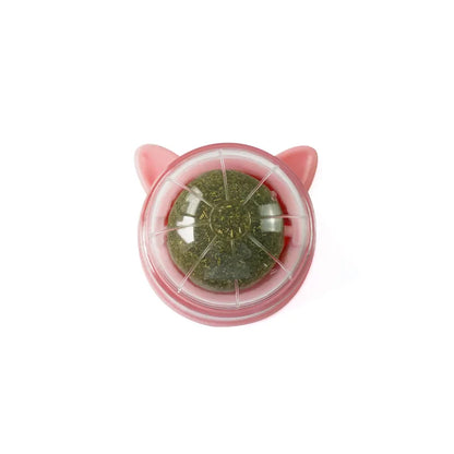 Cats Catnip Cat Toy Natural Ball Removal  Cat Grass Treats to Improve Digestion Wall Sticker Scratch Itchy Treat Healthy Supplie