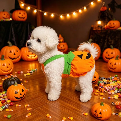 Adjustable Pumpkin Costume for Dogs & Cats