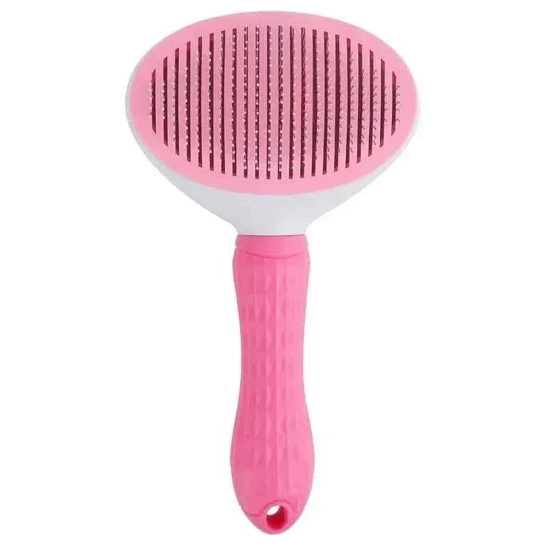 Pet Hair Removal Brush – Gentle Deshedding & Detangling Grooming Tool