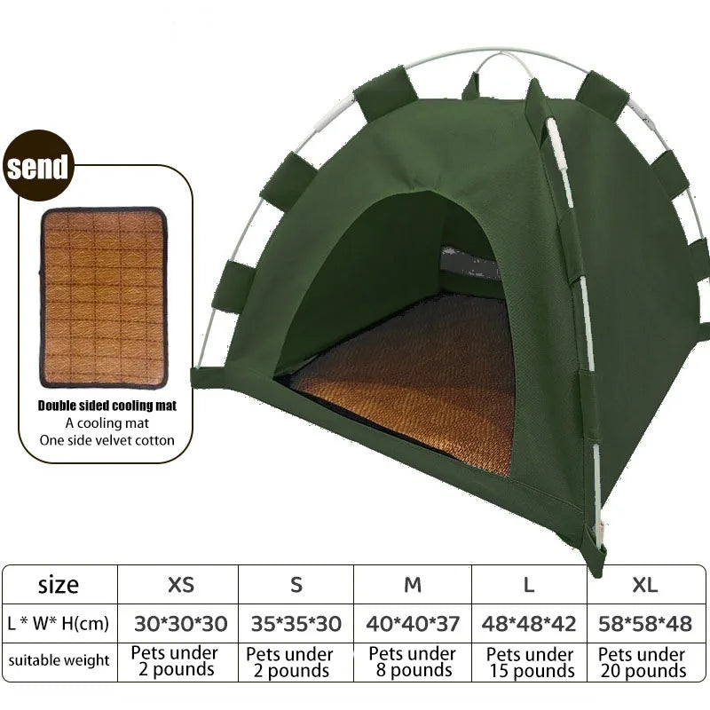 Pet Tent Bed Cats House Supplies Products Accessories Warm Cushions Furniture Sofa Basket Beds Winter Clamshell Kitten Tents Cat