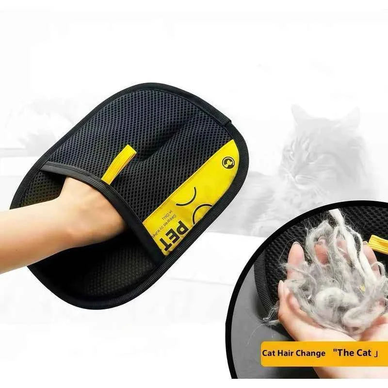 Electrostatic Pet Hair Remover Gloves – Reusable 2‑in‑1 Grooming & Lint Cleaner
