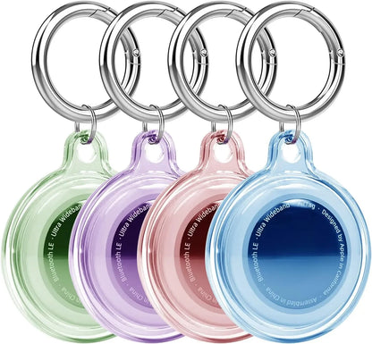 8/4/2 Pack AirTag Keychain Case – Waterproof Dog & Cat Holder