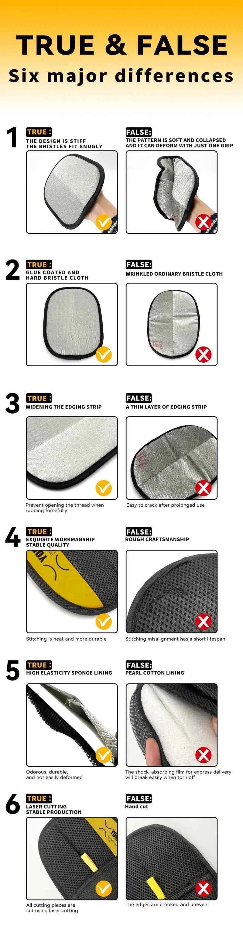 Electrostatic Pet Hair Remover Gloves – Reusable 2‑in‑1 Grooming & Lint Cleaner