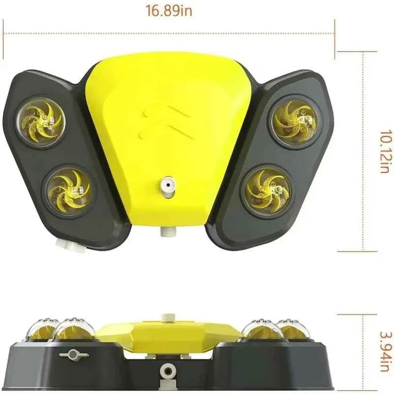 Dog Sprinkler Outdoor Canine Water Fountain Easy Paw Activated 2 Aqua Outlet Modes Hose Dispenser for Big and Small Dogs