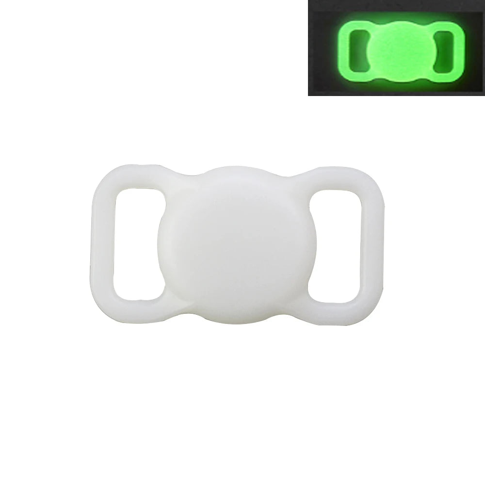Luminous Silicone AirTag Case for Dog & Cat Collars