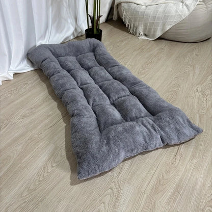 Extra Large Plush Dog Bed – Thick Soft Reversible Pet Mat