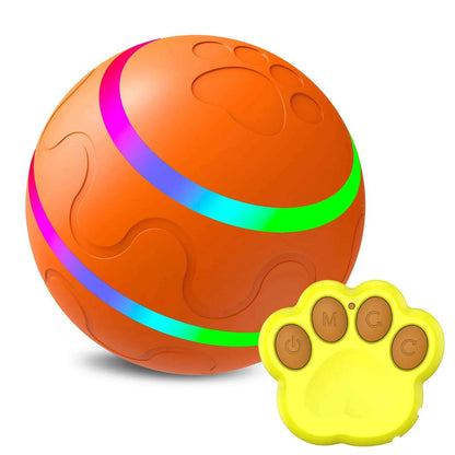 MART Interactive Smart Pet Ball – Remote Control, Flashing, Rolling & Jumping