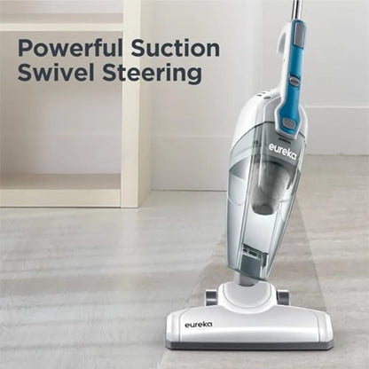 Corded Stick Vacuum Cleaner for Home Pet Hair, Lightweight Stick Vacuum Cleaner with Powerful Suction for Carpet Tile and Hard