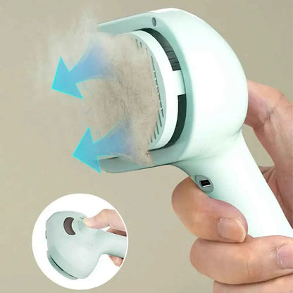 Cat Steamy Comb Pet Steam Spray Brush – Gentle Grooming for Cats