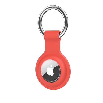 Waterproof Silicone AirTag Case with Keychain for Pets & Keys