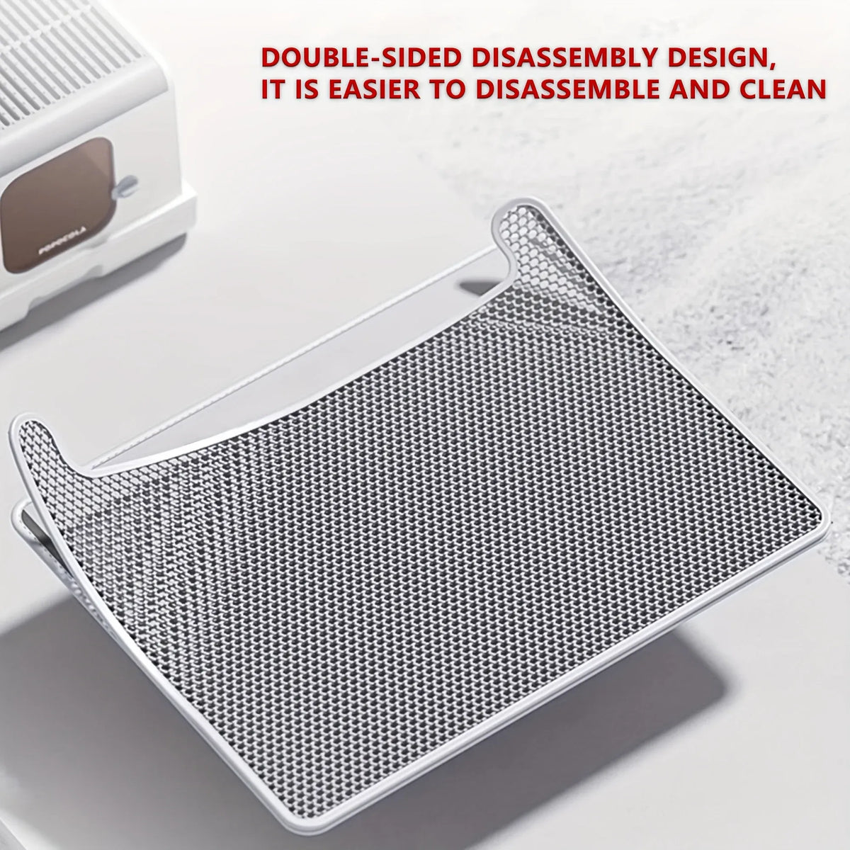 Double-Layer Cat Litter Mat – Anti-Tracking, Sand Catcher & Easy-Clean Pet Floor Mat