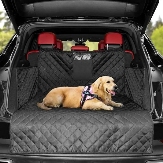 SUV Dog Cargo Liner – Waterproof Pet Trunk Mat with Side & Seat Back Protectio