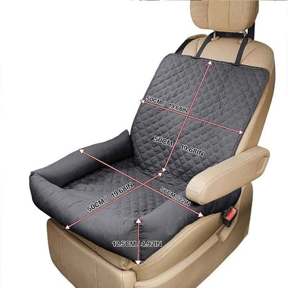 Waterproof Dog Car Seat Cover Nest Travel Mat Basket for Small & Medium Pets