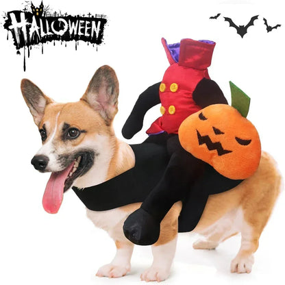 Santa Horse Riding Dog Halloween Costume