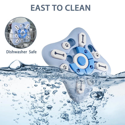 Interactive Memory Training Toy for Dogs & Cats – Squeak Puzzle Treat Game