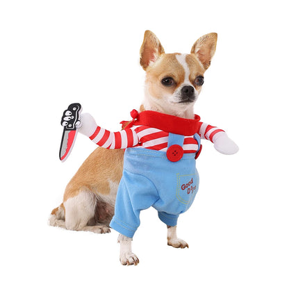 Adjustable Halloween Jumpsuit for Dogs & Cats
