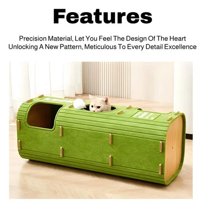 Multi-Layer Cat Nest Cat Climbing Frame Integrated Closed Security Cat Sleeping Nest Scratch-Resistant Wear-Resistant Four-Seas