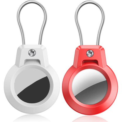 GITFOS AirTag Holder with Keychain for Luggage, Pets & Keys