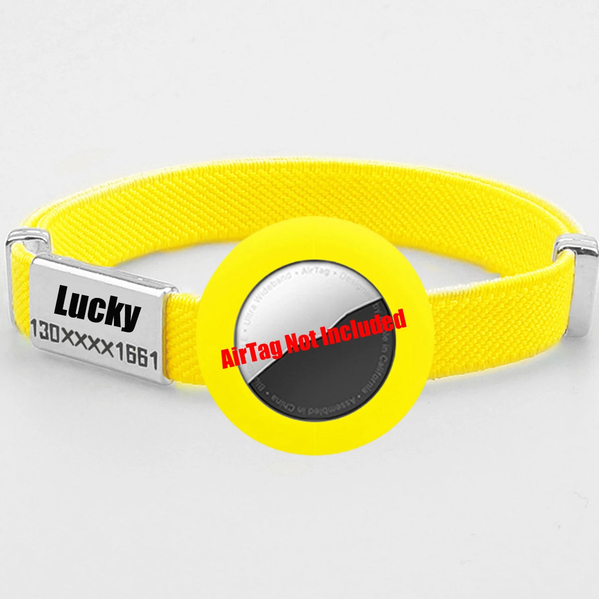 Fashion AirTag Cat Collar with Custom Name Tag & Holder