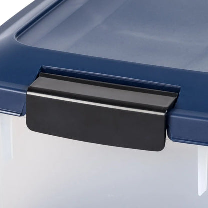 IRIS 37.5 Lbs. Airtight Pet Food Container Dog and Cat Food Storage Bin with Scoop