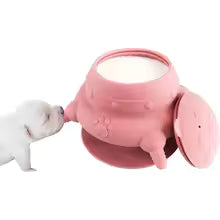 Newborn Puppy & Kitten Feeder – 4-Nipple Milk Feeding Bowl for Easy Nursing