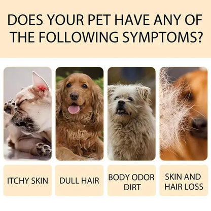 Pet Shampoo Cat Dog Hair Softening Shower Gel Anti Mite Moisturizing Itchy Cleans Hair Remove Dirt Odor Pet Products