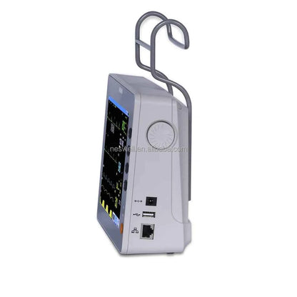 8-Inch LCD Pet Veterinary Patient Monitor Six Parameter PR ECG TEMP SPO2 NIBP HR RESP Animal Use Veterinary Monitoring Devices