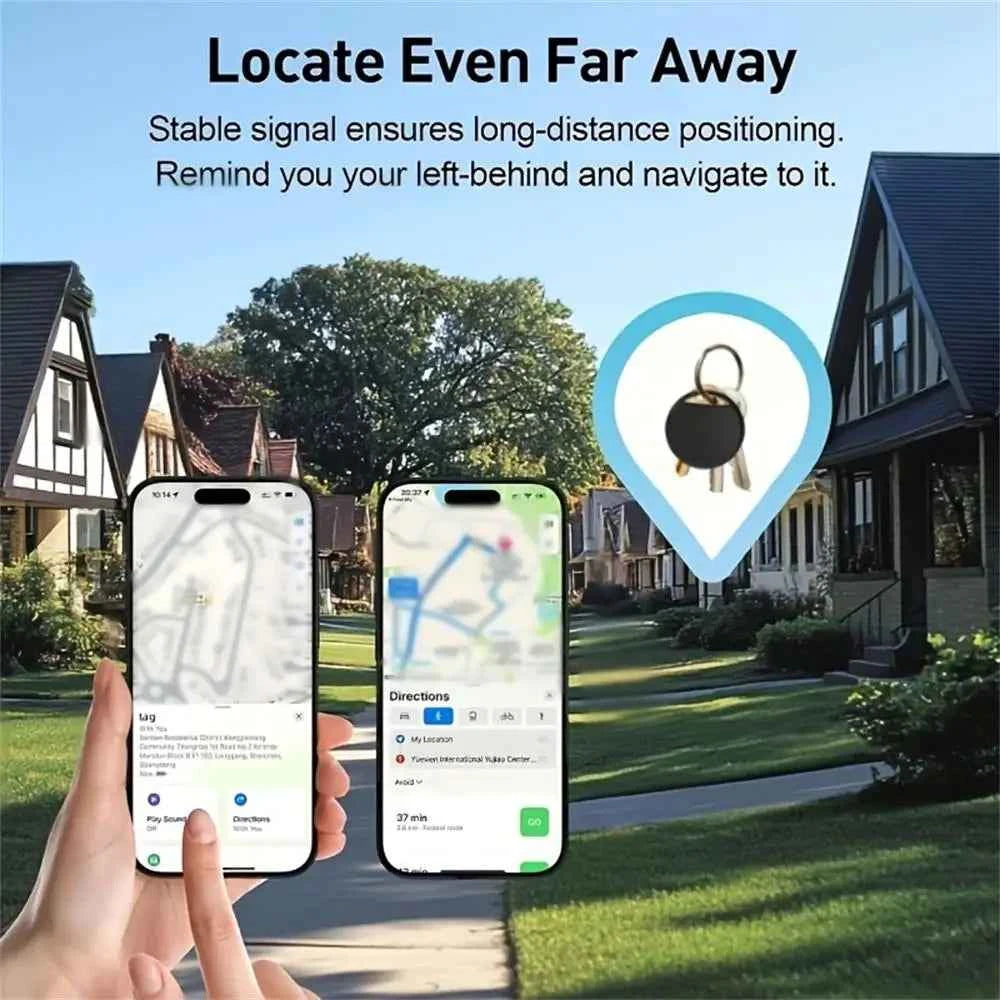 5-Pack Smart AirTag for iOS – Apple Find My Item Trackers