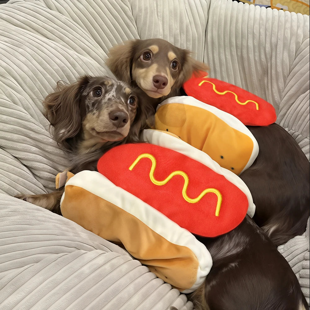 Hot Dog Costume for Dogs & Cats